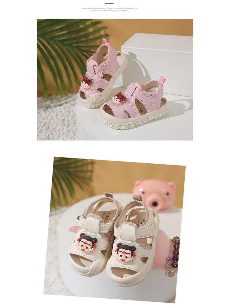 Summer Infant & Toddler Non-Slip Soft Sole Walker Sandals for Boys & Girls - Colorful & Lightweight