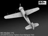 IBG Romanian Fighter Plane Over Stalingrad Plastic Model Kit PB72567 1/72 IAR.80B (Airplane)