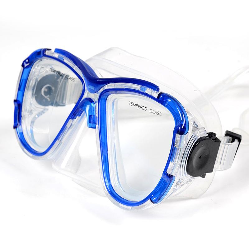 

Diving goggles, silicone snorkeling glasses flat light жёлтый