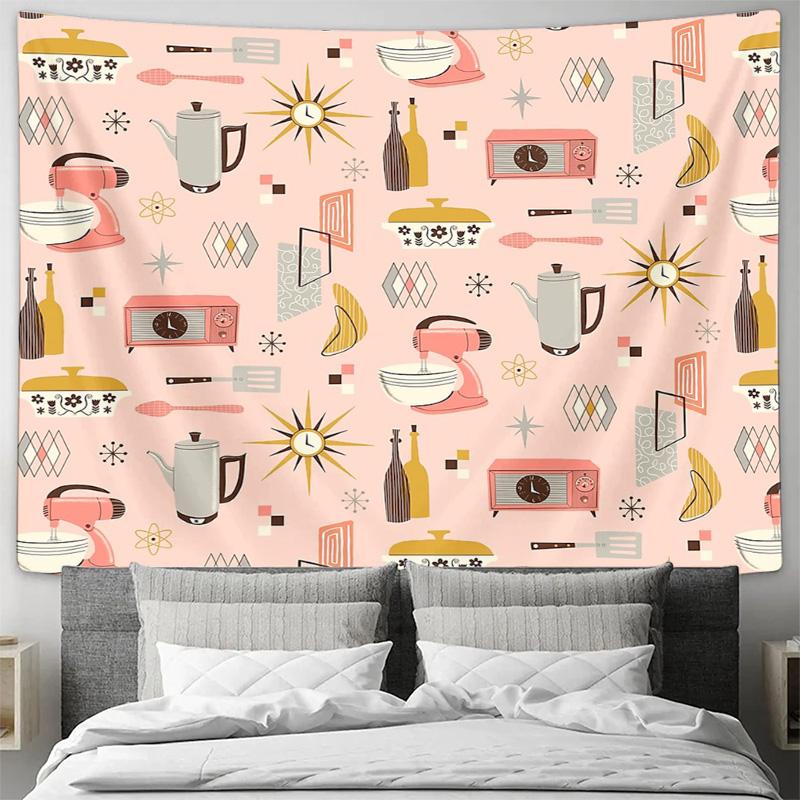 Bohemian Wall Tapestry Vintage Aesthetic Room Decor Tapestry Nature Landscape Art Tapestry Home Textile Wall Hanging Dorm Decor