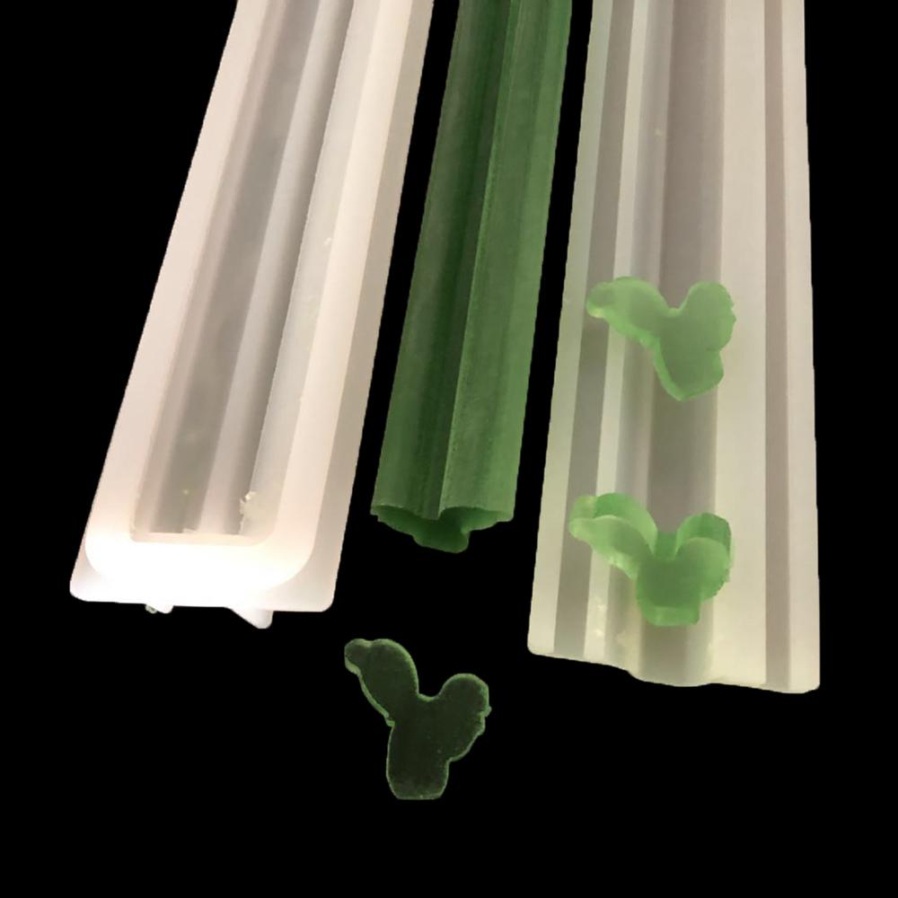 Cat Shaped Silicone Tube Column Mold Handmade Soap Candle Chocolate Loaf Baking Tools for DIY Craft Dessert Party Decoration