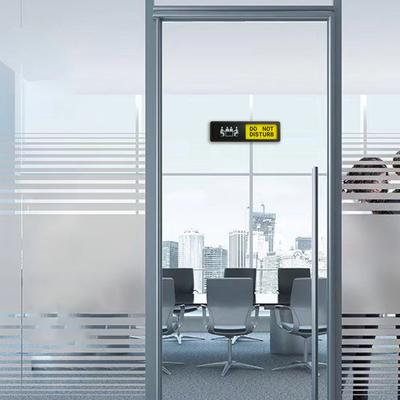1PC Conference Occupied Plaque Knock Welcome Please Slider Signboard  for Office&Conference
