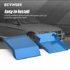 Bevinsee 2pcs Aire Intake Scoops Aire Inlet Compatible with 3 Series E92 323i 325i 328i 330i 335i 335d 2010-2013, Aluminum, Blue