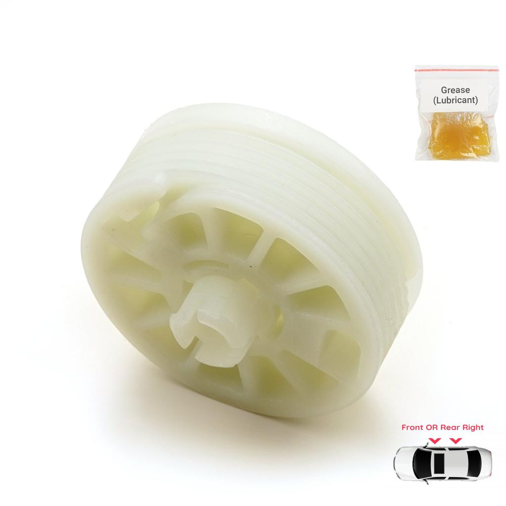 EWR5455 Right Window Regulator Wheel Pulley Drum Gear Sprocket Spool 82481D3011 for Hyundai Tucson MK3 TL 2016-2020