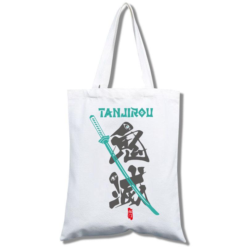 

Cartoon Casual Going Out Large Capacity Canvas Shopping Bag Canvas Bag non-zipper style 6