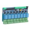Relaismodul 8 Kanäle Optokoppler Isoliertes Ein-Ausgangs-Board Steuerung Elektronische Komponente 12V