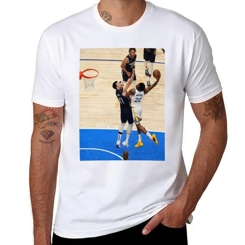 Andrew Wiggins Dunk Tshirt Breathable Travel Tshirt