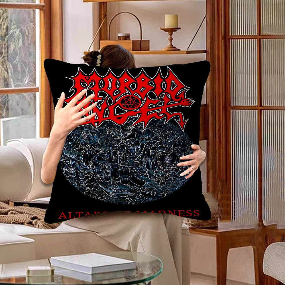 D-Deaths Mental Rock Band Pillow Anime Pillow Sofa Bed Head Pillow Cover Cushion Cover 45X45 Cm Fashion