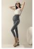 High Waist Maternity Leggings - Velvet-Lined, Slimming, Warm Yoga Pants for Spring & Autumn