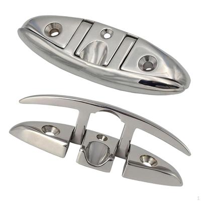 Boat Dock Cleat 316 Stainless Steel Kayak Yacht Accessory Convenient Spare Parts Marine Grade for