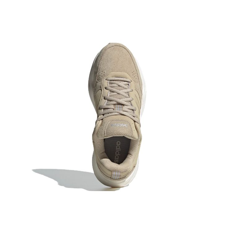 Adidas Neo Strutter Fashion Comfortable Shock Absorption Low-Top Lifestyle Casual Shoes Women Casual Shoes Desert-Yellow EG8009