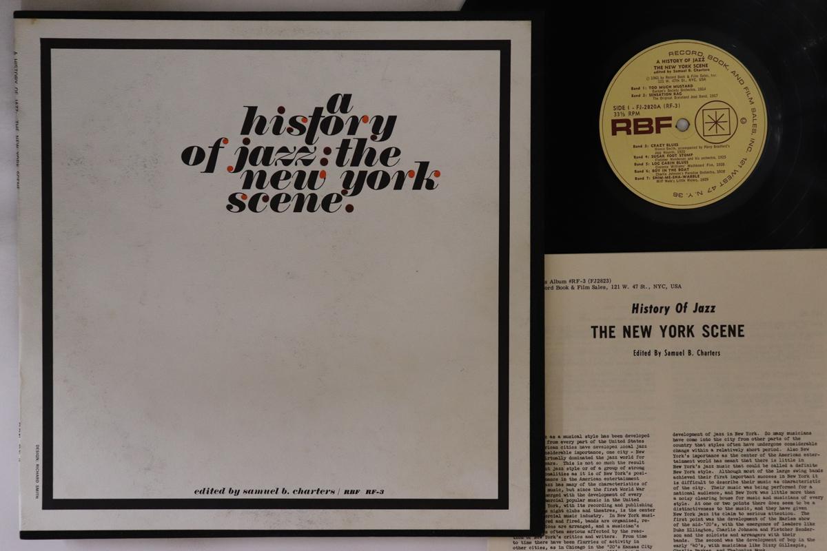 

LP Record VARIOUS A History Of Jazz The New York Sce RF3 RBF 1961 US Jazz Used