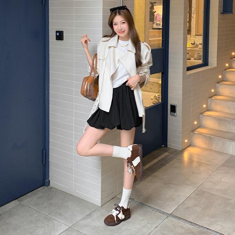 Miyou Joint Retro German Training Shoes Women's 2025 Summer New Color Matching Lace-up Racing Shoes Sports Casual Forrest Gump Shoes