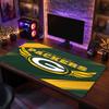Tapis de souris Motif Green Bay Packers Anti ?Tapis de bureau antidérapant en caoutchouc pour Gaming Travail Décoration de bureau