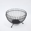 Gold Wrought Iron Fruit and Candy Display Basket for Living Room