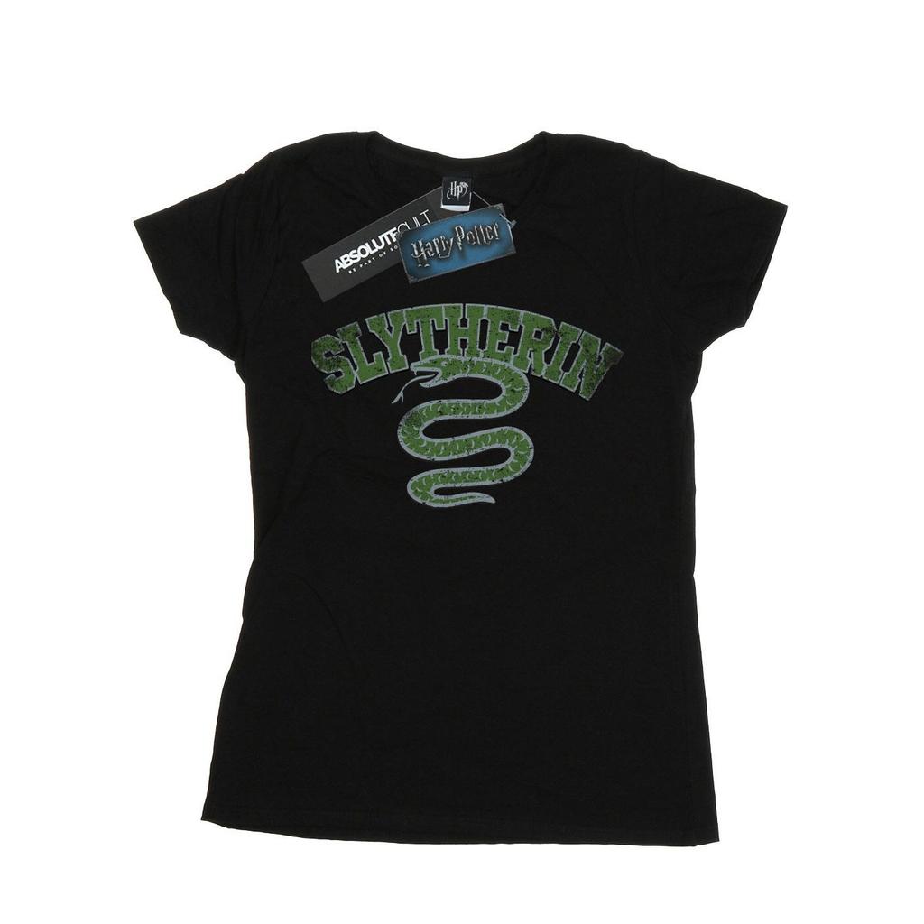 Harry Potter Womens/Ladies Slytherin Sport Emblem Cotton T-Shirt