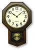 Santel Modern Antique Pendulum Clock Characters Japanese-made (Arabic Octagonal) QL724A-AN