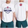 2024 Summer New Funny Shirt England Flag Badge Unisex Patriotism Graphic T Shirts Womens Tshirts Men Tshirt Short Sleeve Tee
