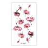 Waterproof Long-lasting Cute Peacock Feather Temporary Tattoo Stickers for Women