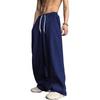 Men's Trendy Versatile Loose High Street Design Straight Leg Pants