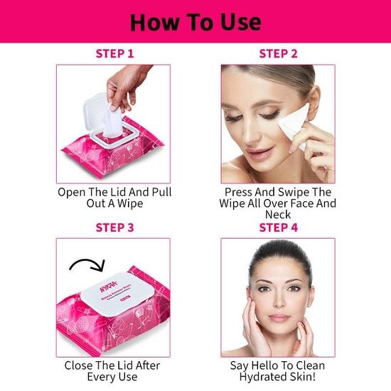 Nykaa Make-up Entfernungstücher