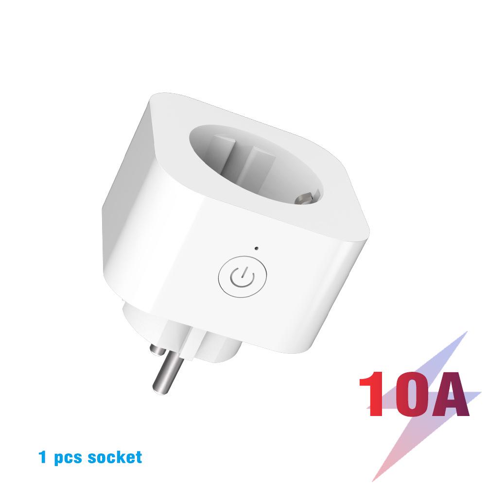 EU Standard HomeKit Smart Socket with Siri Voice & App Control