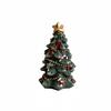 1PC Christmas resin mini Christmas tree decorations, desktop holiday decorations, used for holiday party supplies