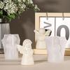 Heart Wings Angel Plaster Mold Reusable Resin Mold Creative Scented Candle Mold  Home Decor