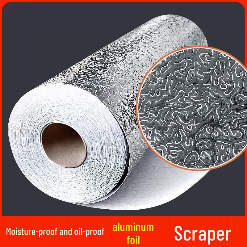 Olejivzdorná, ohnivzdorná, vodotěsná samolepicí kuchyňská tapeta