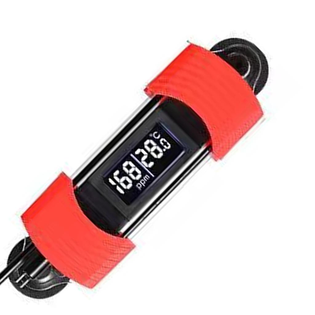Fish Tank Thermometer HD Digital Display USB Powered Waterproof Calibration Type Aquarium