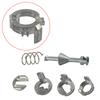 Door Lock Cylinder Repair Kit Front Left Right Replacement for BMW 1 Series E81 E82 E87 E88 Zinc Alloy