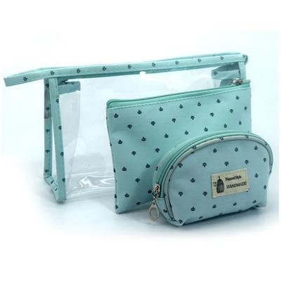 Bijin Crown Makeup Multi Pouch 3-piece Set