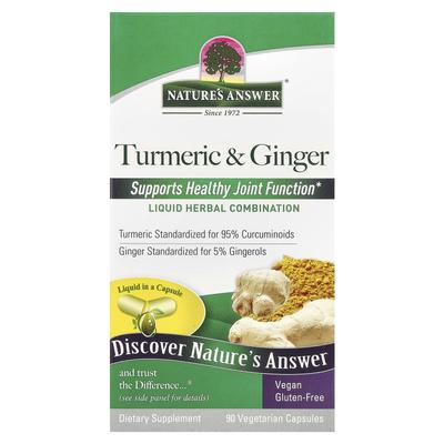 Turmeric and Ginger, 90 Veggie Capsules
