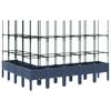 Planter with Trellis Blue Grey 200 x 160 x 142.5 cm PP