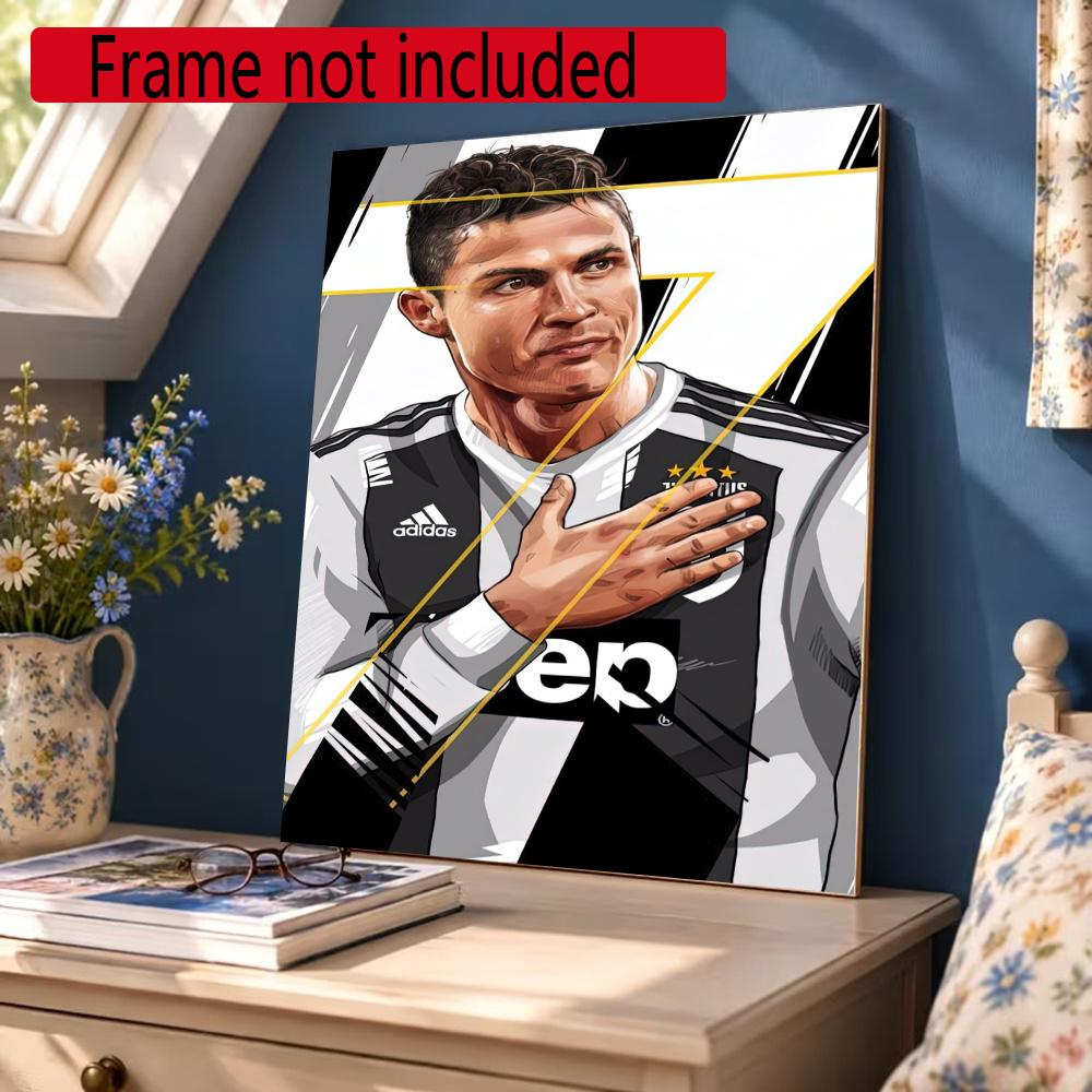 Juventus 5D Diy Diamond Paintings Mosaic Wall Round Diamond Art Painting Kits Embroidery Crystal Accessories Frameless