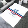 Crystal Palace FC Teppich für Wohnzimmer Schlafzimmer Zuhause Sofadekoration, Kinderspiel rutschfeste Bodenmatte