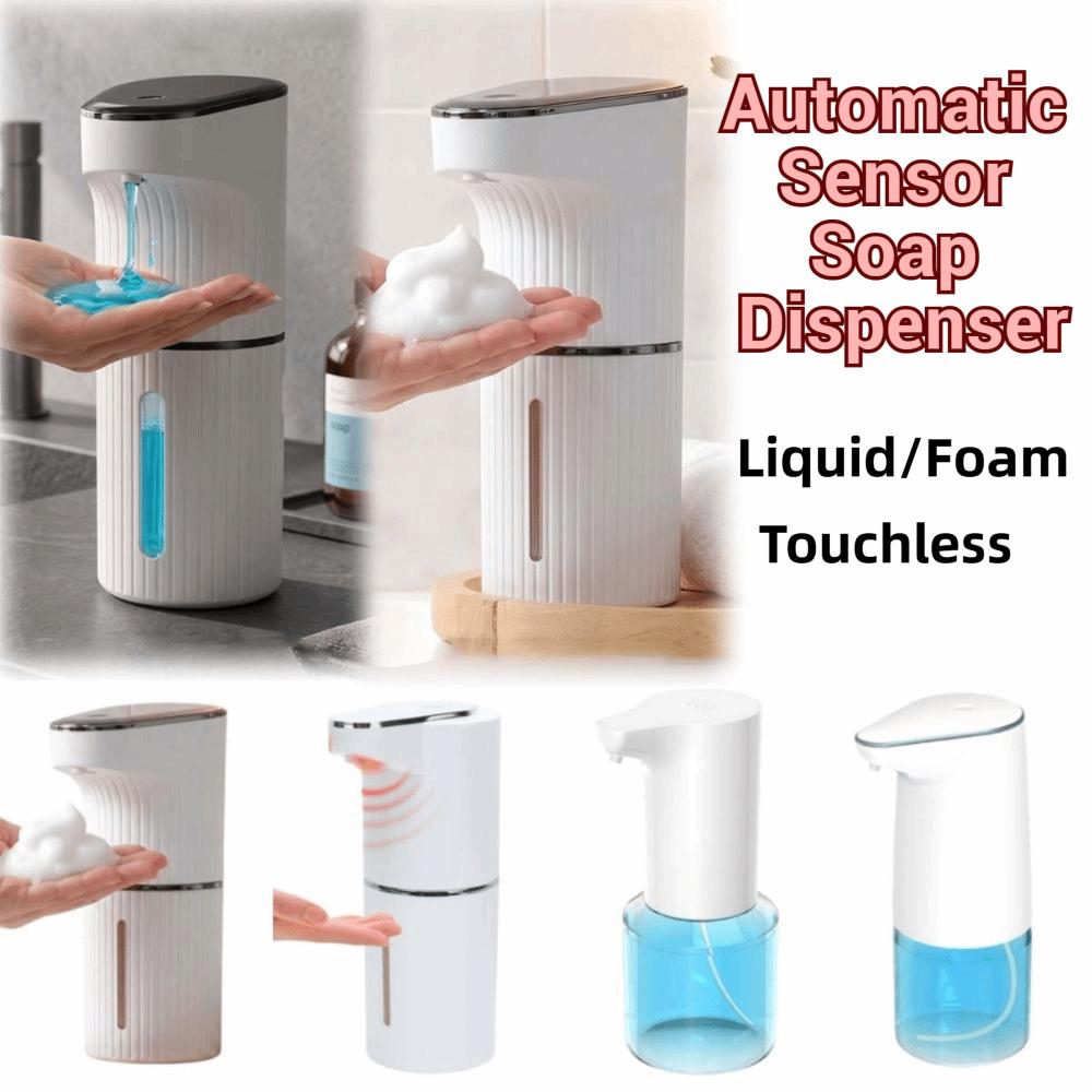 Liquid/Foam Automatic Sensor Soap Dispenser Hand Cleaning Washing Machine Household