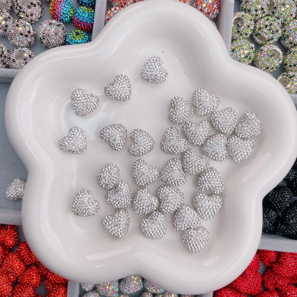 Handmade Rhinestone Crystal Beads for DIY Jewelry: Diamond Ball, Spacer, Pendant Materials