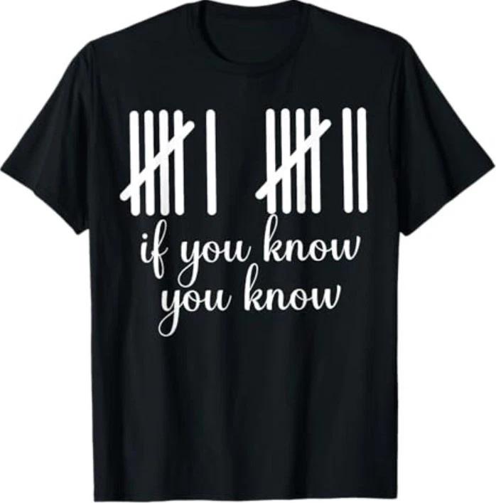Funny Meme 67 Six Seven If You Know You Know T-Shirt S