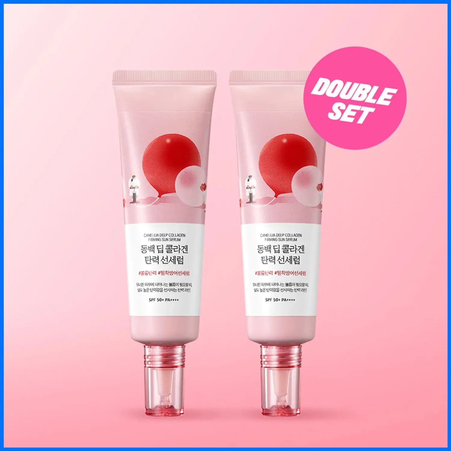 ROUND LAB Camellia Deep Collagen Firming Sun Serum 50ml+50ml Set 50ml+50ml Set