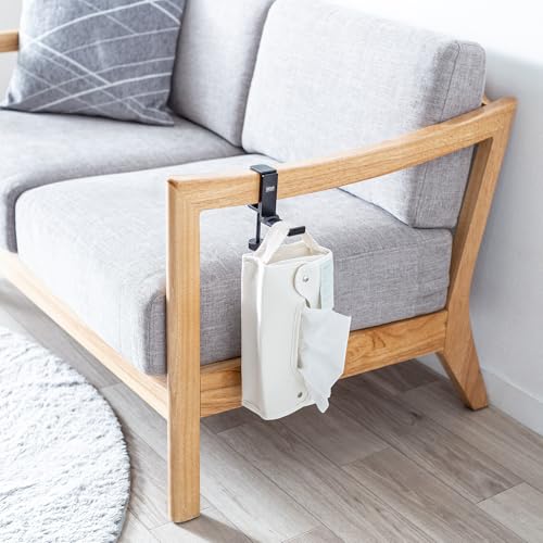 SANWA SUPPLY Folding Bag Hanger PDA-STN86BK