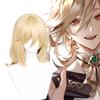 Genshin Impact Kaveh Wig Soft Heat-resistant Synthetic Hairpiece 60cm/23in Length