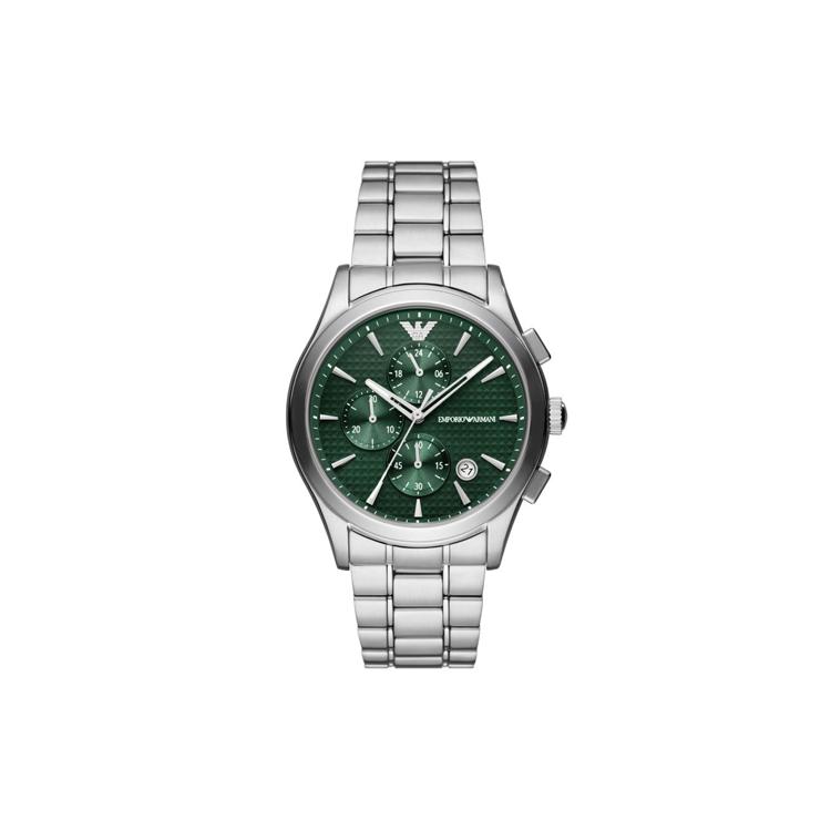 

EMPORIO ARMANI Chronograph Stainless Steel 42mm AR11529-CLG Green Dial