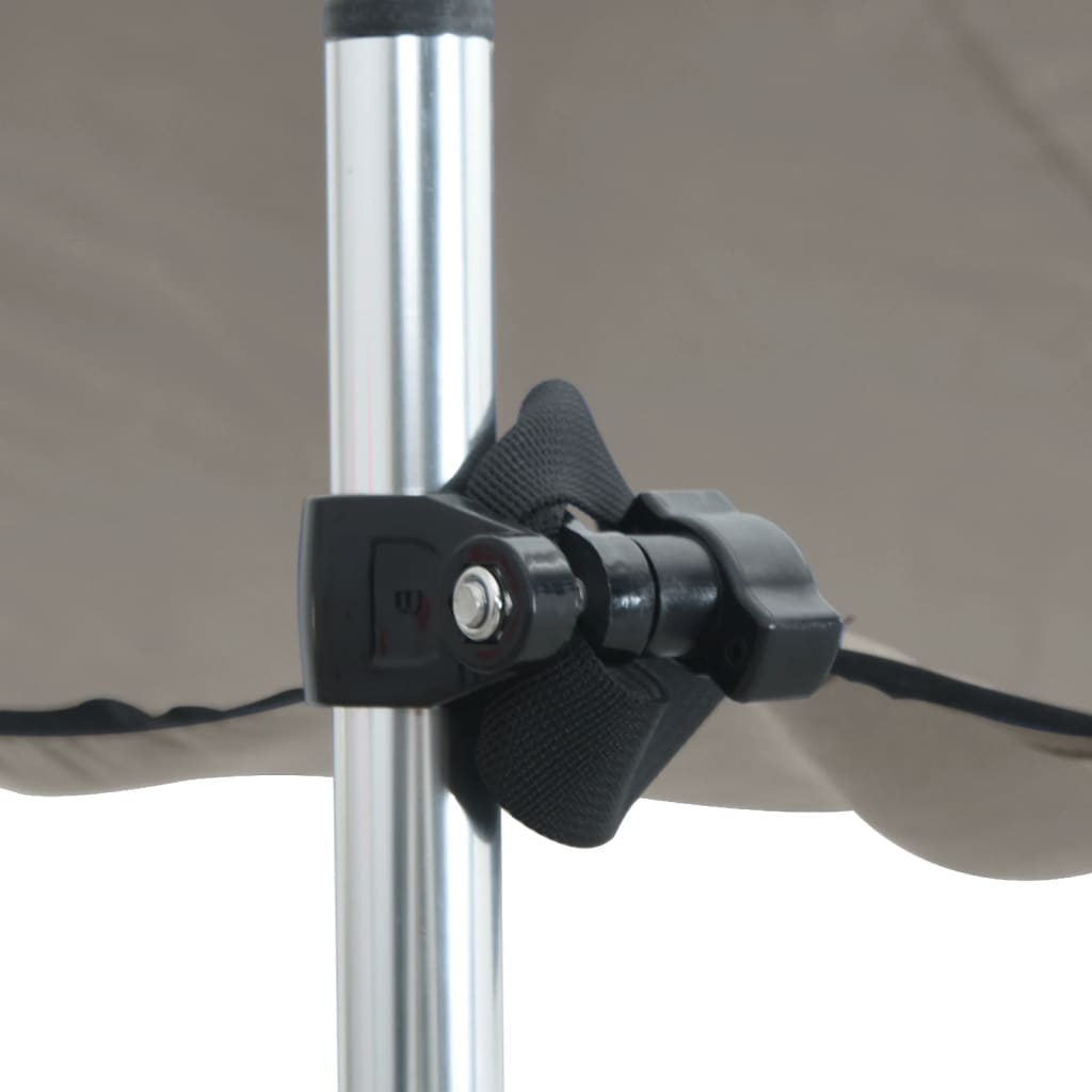 T Top Shade Extension Anthracite 170 x 170 x (115 183) cm