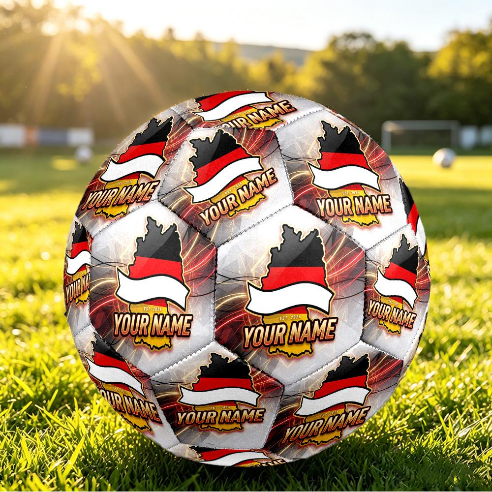 Personalized Size 5 Football Germany National Football Team Pattern Outdoor Game Sports Ball Gift