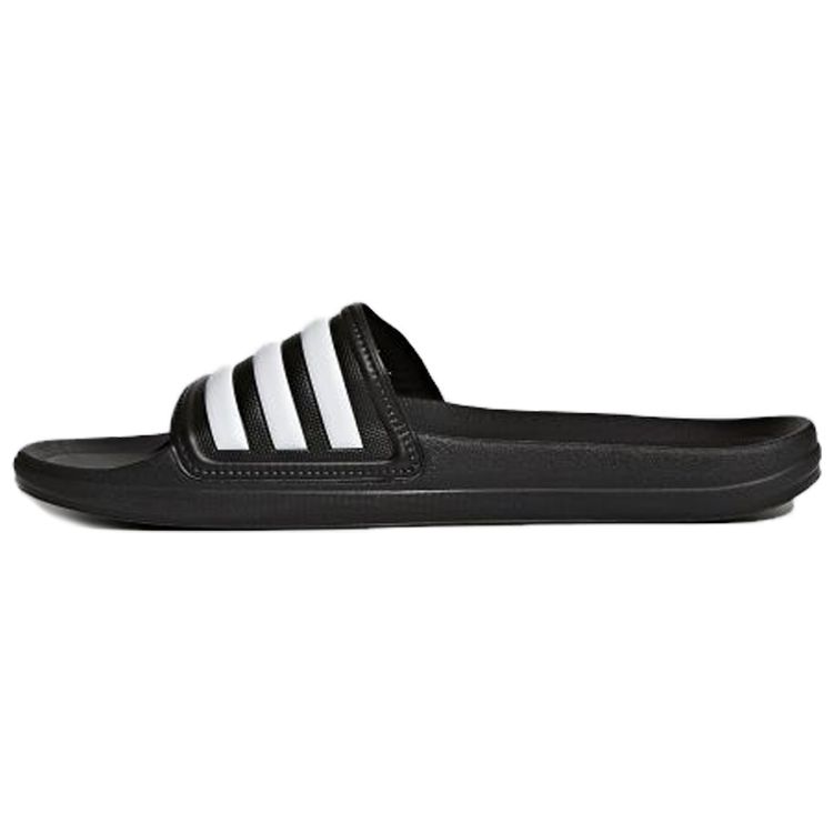 Adidas Phaoxo Fashion Casual Foam Sole Rubber Bottom Non-Slip Slide Sandals Unisex Footwear Black White AQ4761