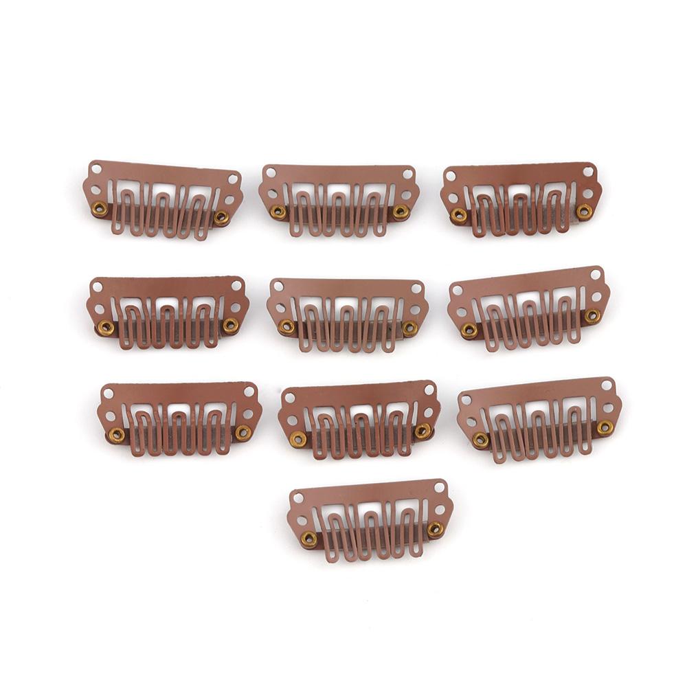 10/20/50pcs Beauty HairStyling Accessories Iron Metal Pin U Shape Hairpins Wigs Snap Clips