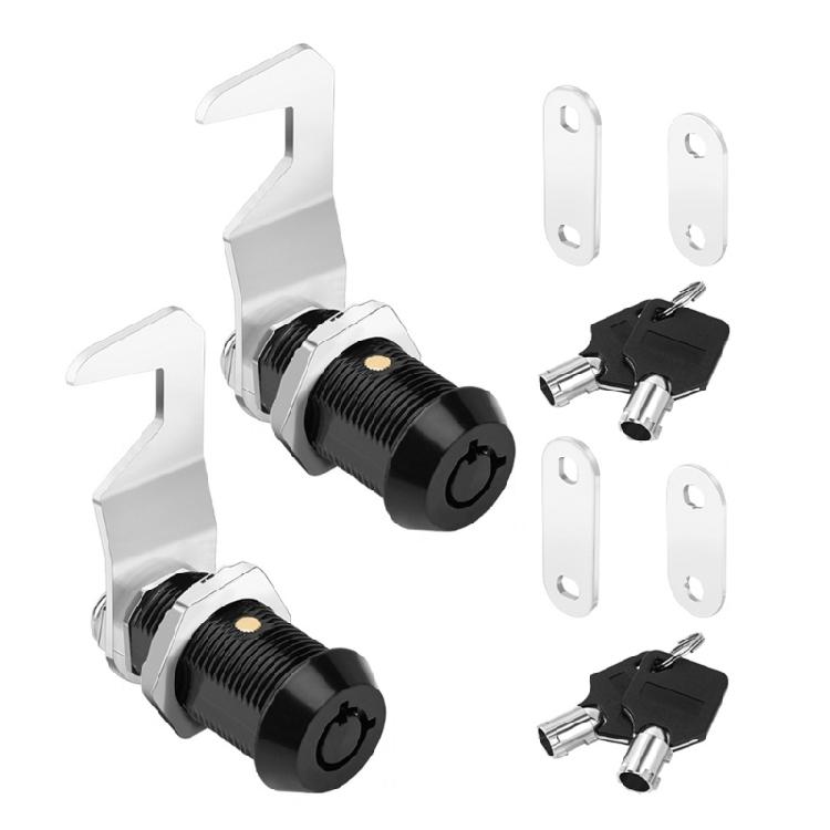 Tubulars Cams Locks with Matching Key Hook Cams Styles Multipurpose Cams Locks Heavy Duty for Secure Cabinets & Toolboxes