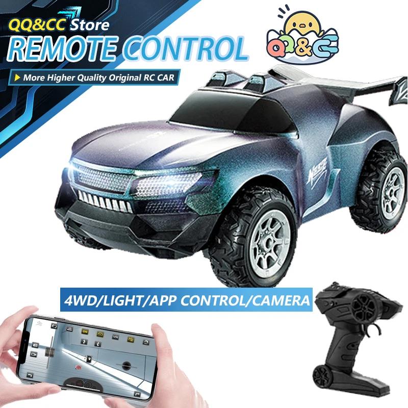 Non-Toxic High-Speed Remote Control Drift Car With Camera 2.4G Dual Controlled Electric Vehicle Children Rc Climbing Racing Toys For Kids Gift