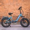 Electric Bike DYU FF50 20" 250W Motor 48V 14AH Max Range 70Km Top Speed 32Km/h Load 150KG Blue